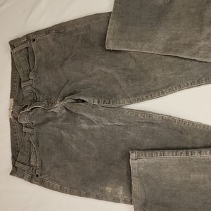 Current/Elliott Women's Distressed Cords, Gray, 28